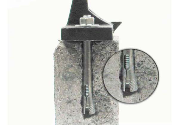 1.4- Se fija con golilla y tuerca.